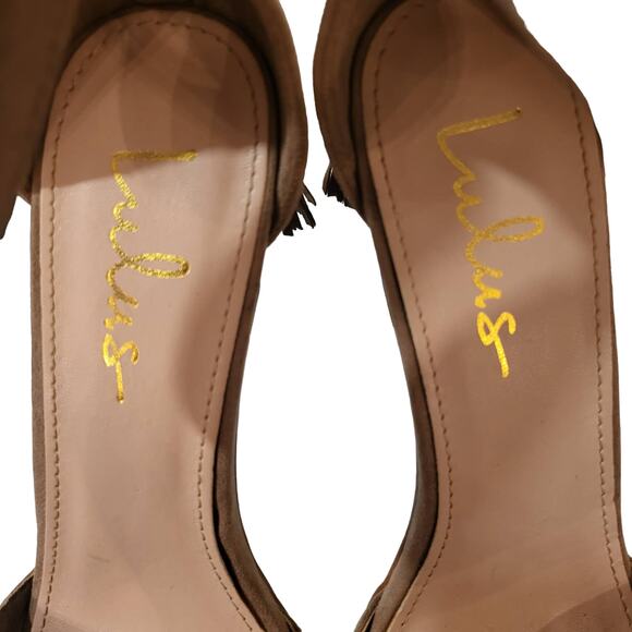 Lulus Womans shoes heels size 9 Top B - Picture 7 of 7